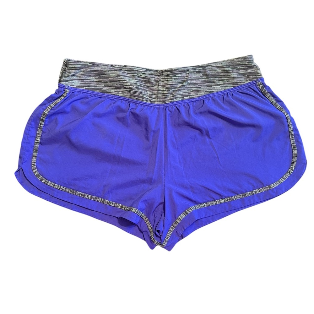 VSX Victoria’s Secret purple blue athletic shorts Size L